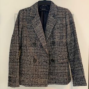 Zara basic wool blend blazer Size small